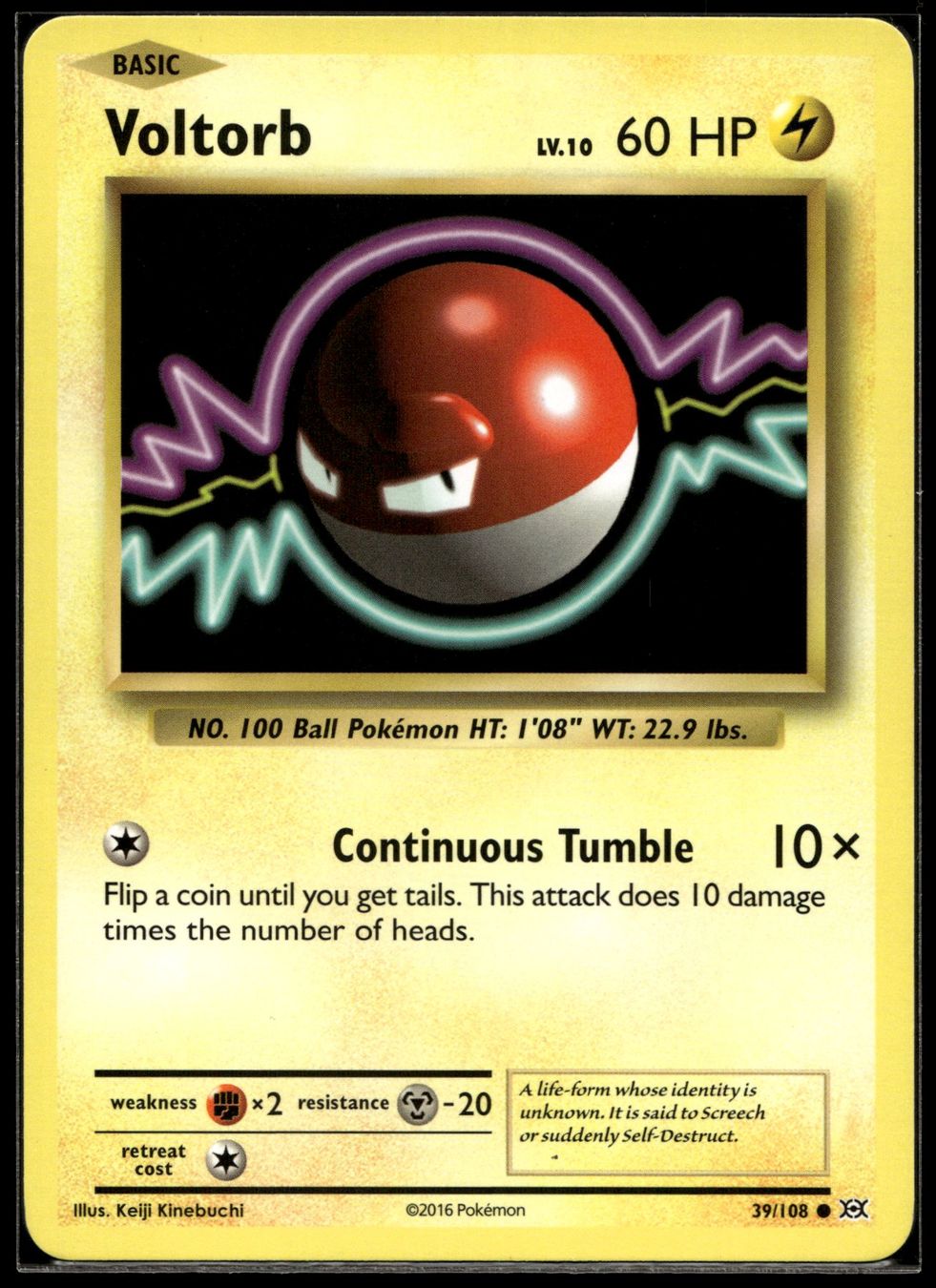 Pokémon Sammelbilder & Trading cards: Voltorb (EVO EN 39/108) – Neu (gemäss Beschreibung) aus Affoltern am Albis von Chiesa_5