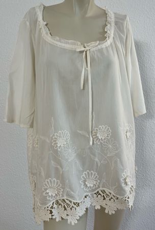 ✨ Leicht transparente Sommerbluse von Exetera Paris, Gr. 36✨