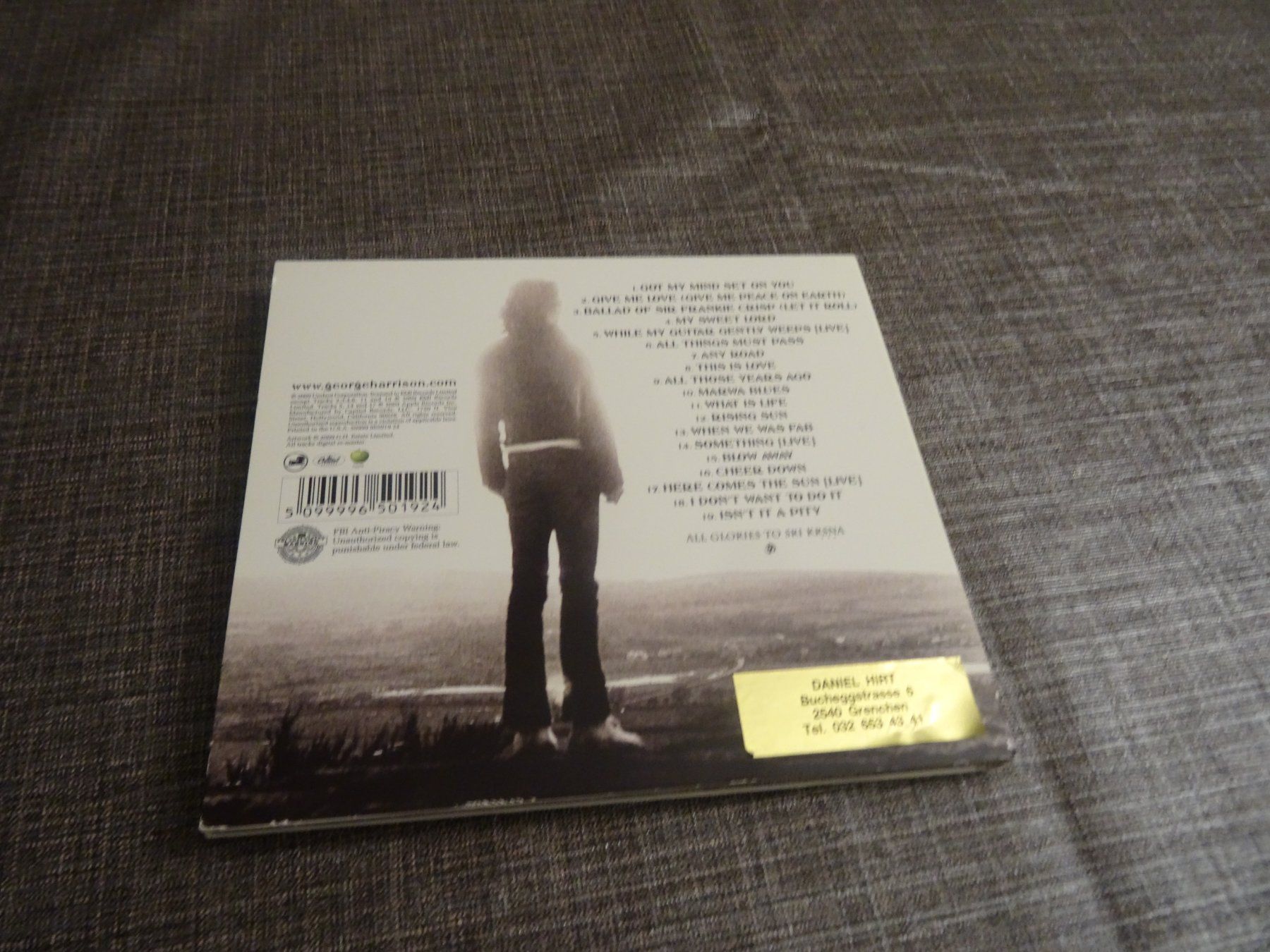 CD: George Harrison Let It Roll CD – Usato da Olten venduto da Disc-Ausverkauf 1