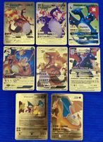Pokemon Charizard 8 carte dorate!!
