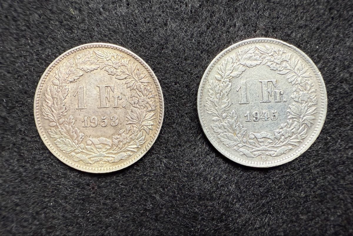 Tutti le monete: Lot Schweizer Silber Münzen – Usato da Schattenhalb venduto da Oodaaq 4