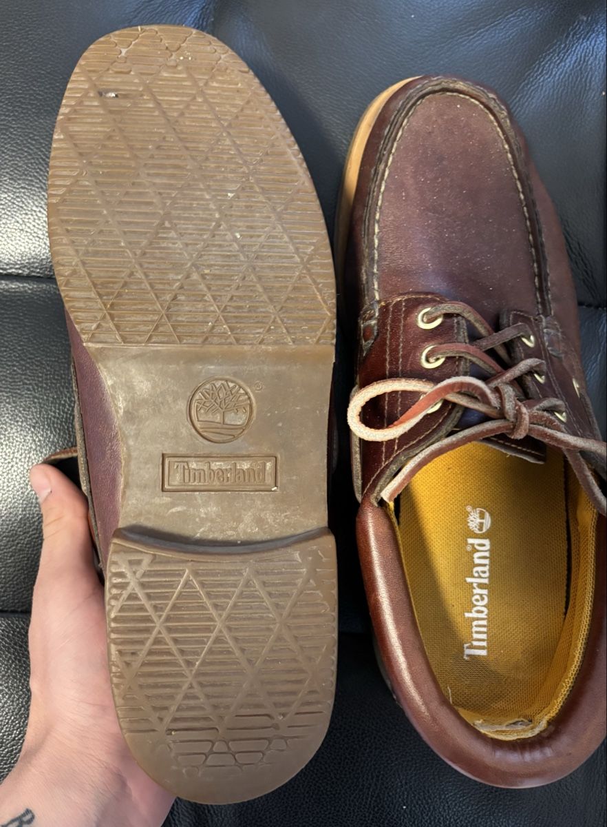Timberland Scarpe da uomo: Timberland Leder Schuhe – Usato da Chur venduto da Cuteclothes7k 2