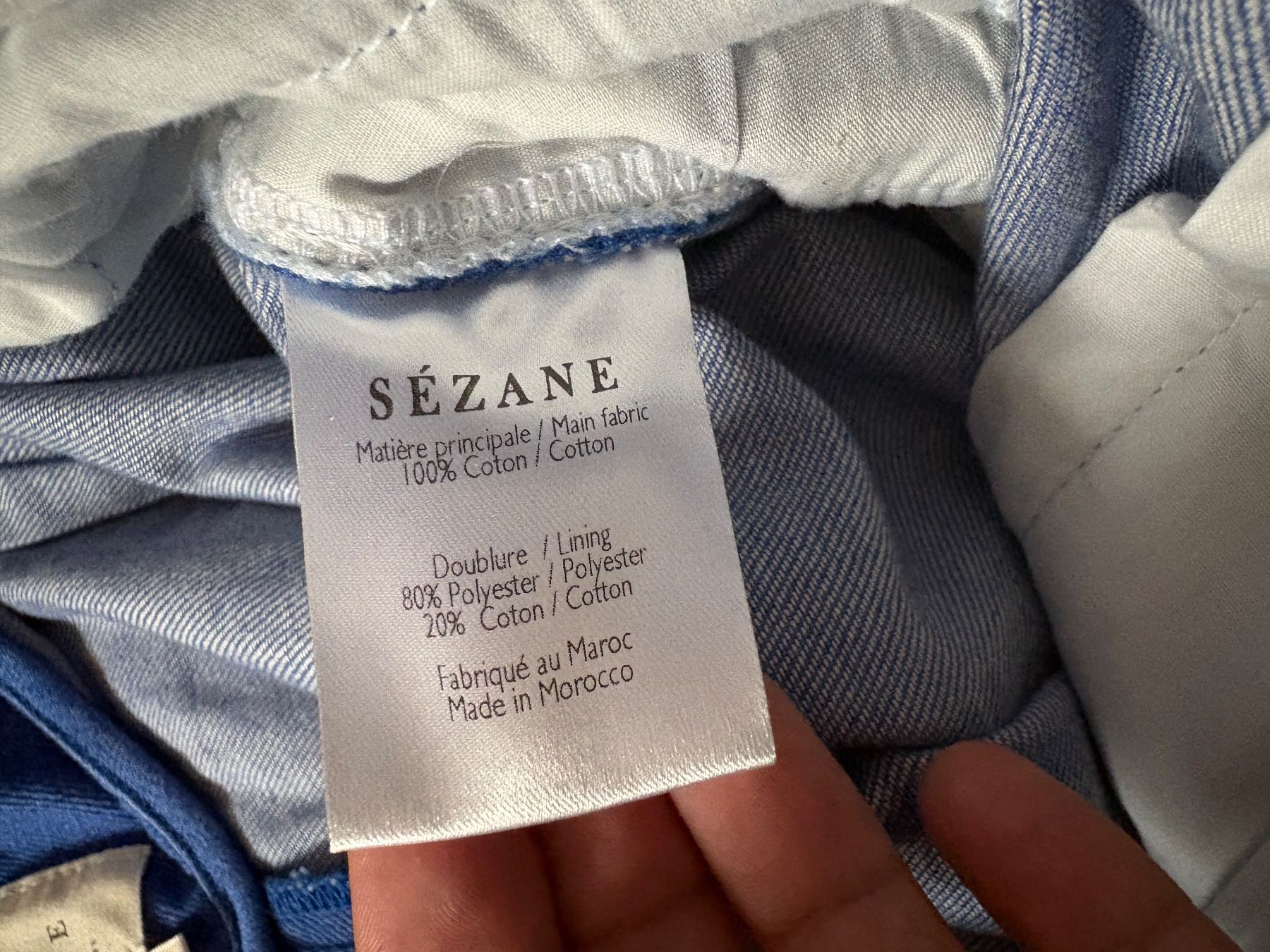 Sezane Pantaloni: Sézane Hose pantalon Gr.36 – Nuovo (secondo la descrizione) da Genève venduto da sunandwind 4