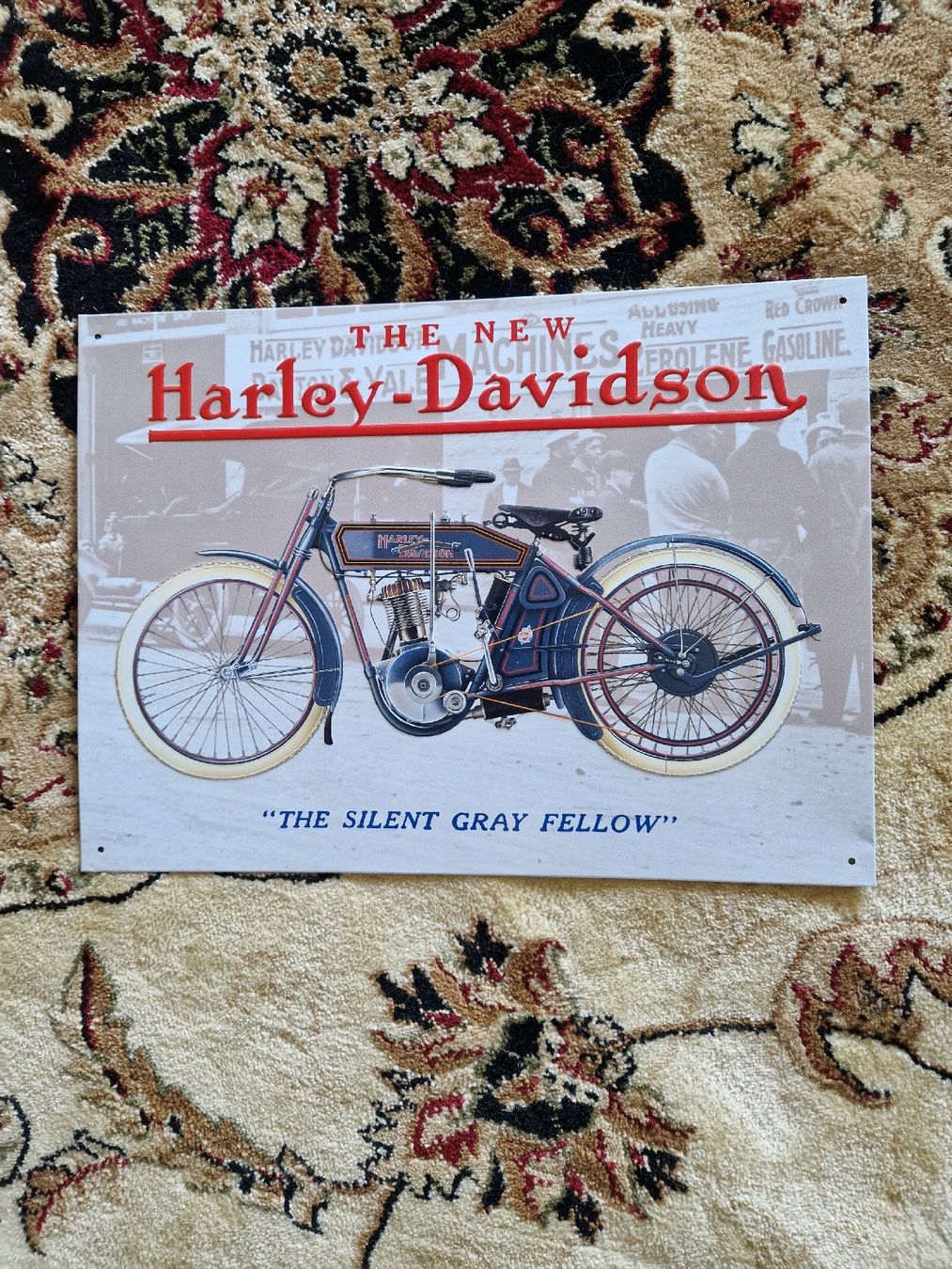 Harley-Davidson Schilder: Harley Blechschild 30x41cm – Gebraucht aus Fahrwangen von Bonsai1972