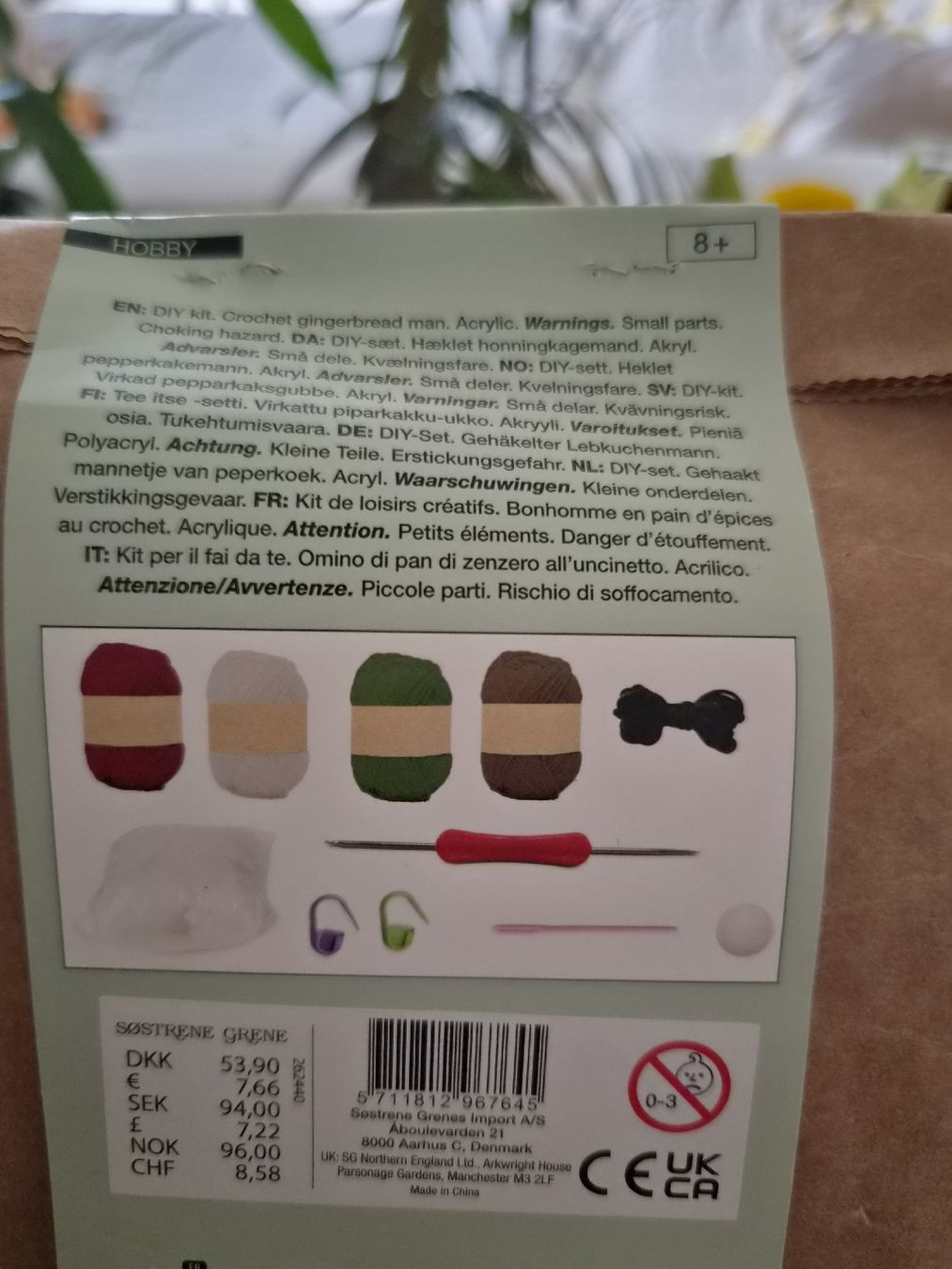 Kit bricolage: 🧶 DIY Häkelset – Crochet Gingerbread Man – Nuovo e nell'imballaggio originale da Thun venduto da inuyasha93 1
