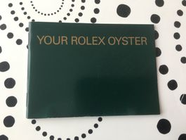YOUR ROLEX OYSTER - BOOKLET ORIGINAL ENGLISH VERSION 11.2003