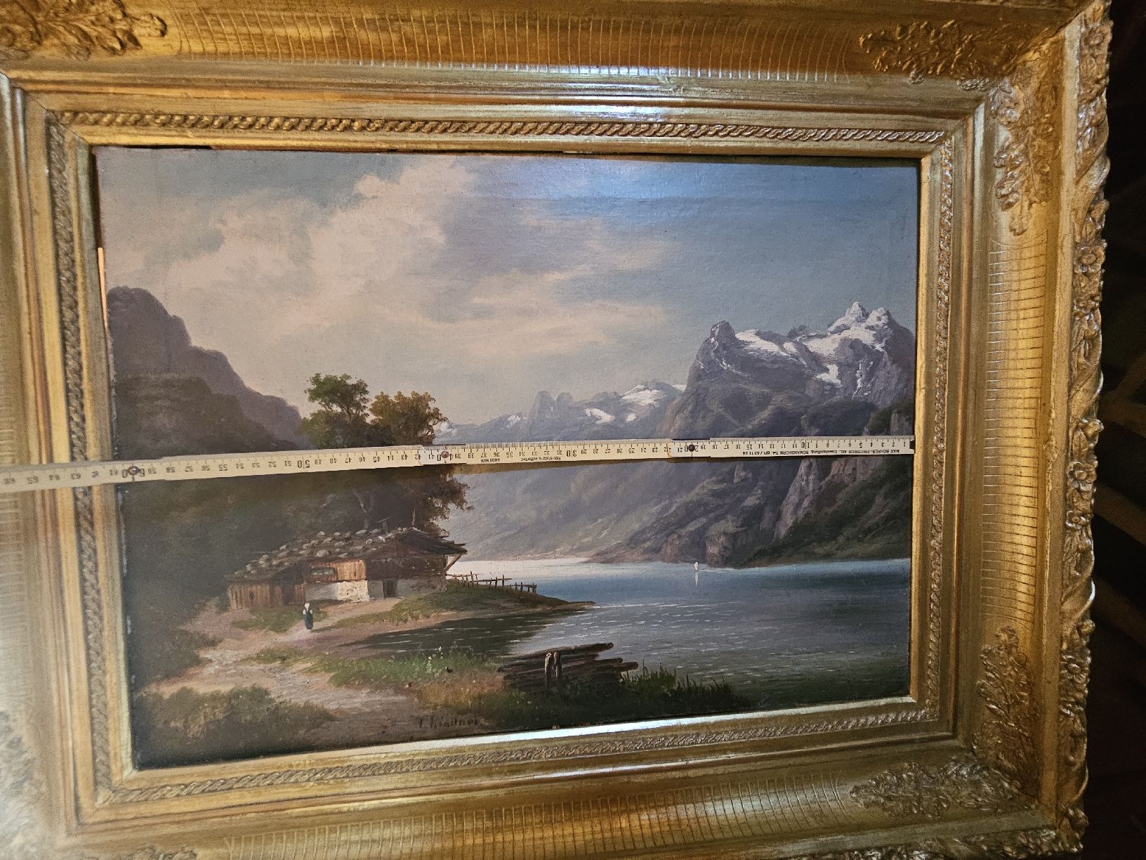 Tableaux: gemälde antik – Défectueux à Schwellbrunn par Omega-alpha 4