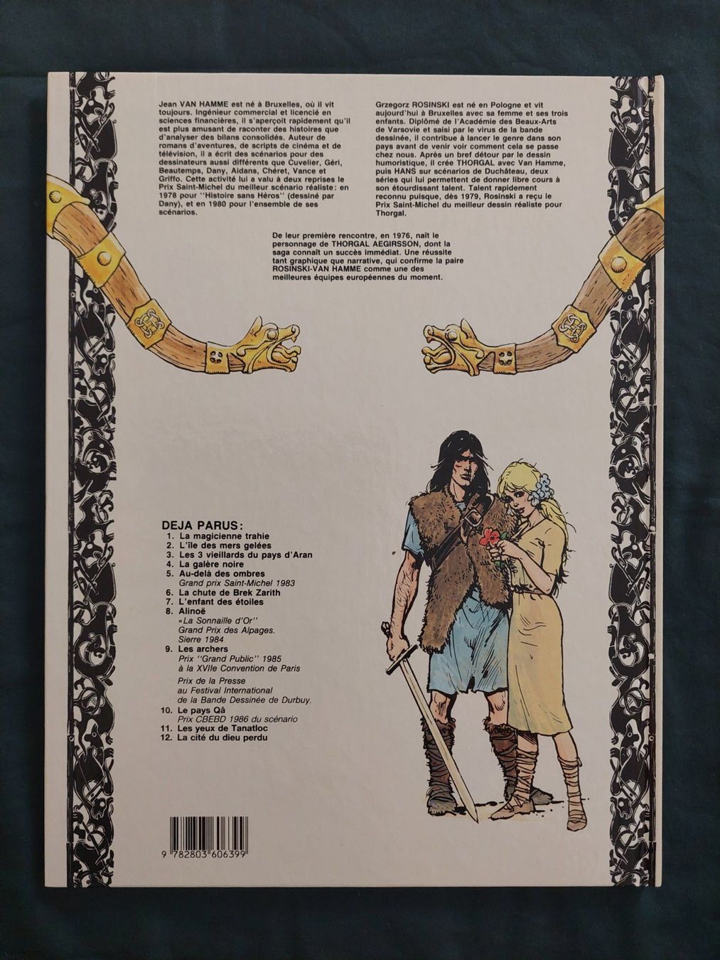 Fumetti: Thorgal T.12 La Cité du Dieu Perdu EO 1987 TBE – Usato da Genève venduto da Blu_BD 1