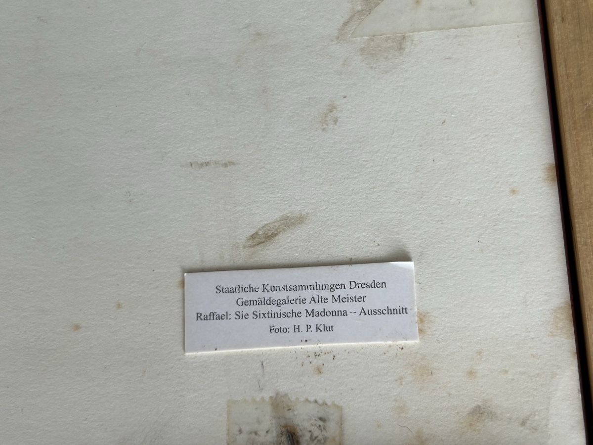 Foto & Immagini: Ausschnitt Raffaels Engel: Sixtinische Madonna – Usato da Zumikon venduto da tuna007 5