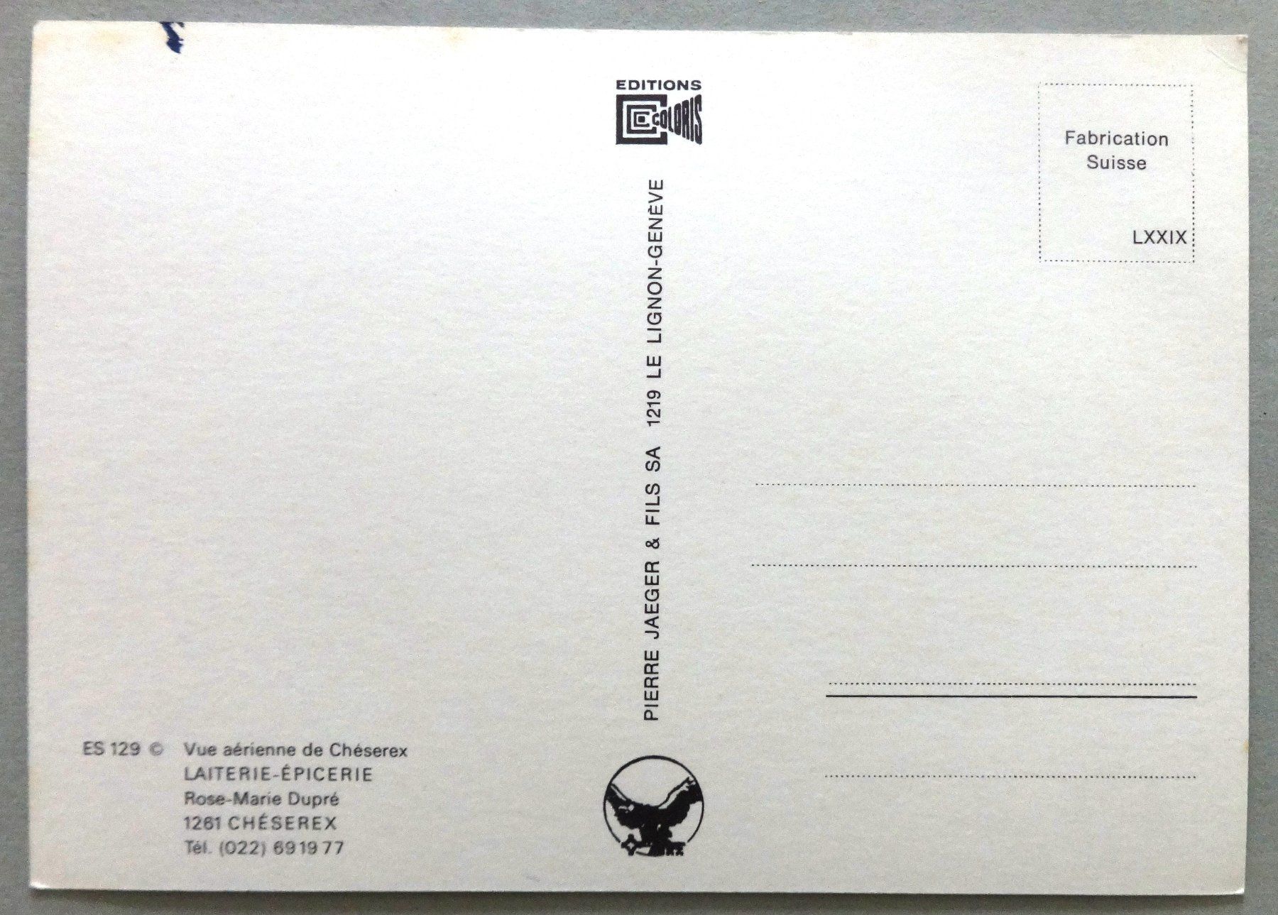 Cartes postales: Chéserex - Vue aérienne – D'occasion à Fétigny par Billy2miny 1