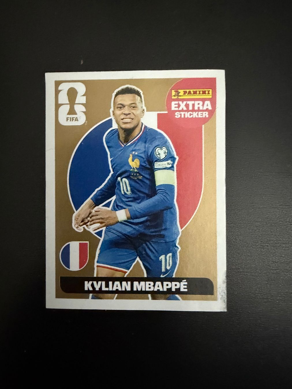 Panini Cartes à collectionner: Mbappe Gold Sticker Panini WM 2026 – Neuf avec emballage d'origine à Neuheim par eva_xz5d