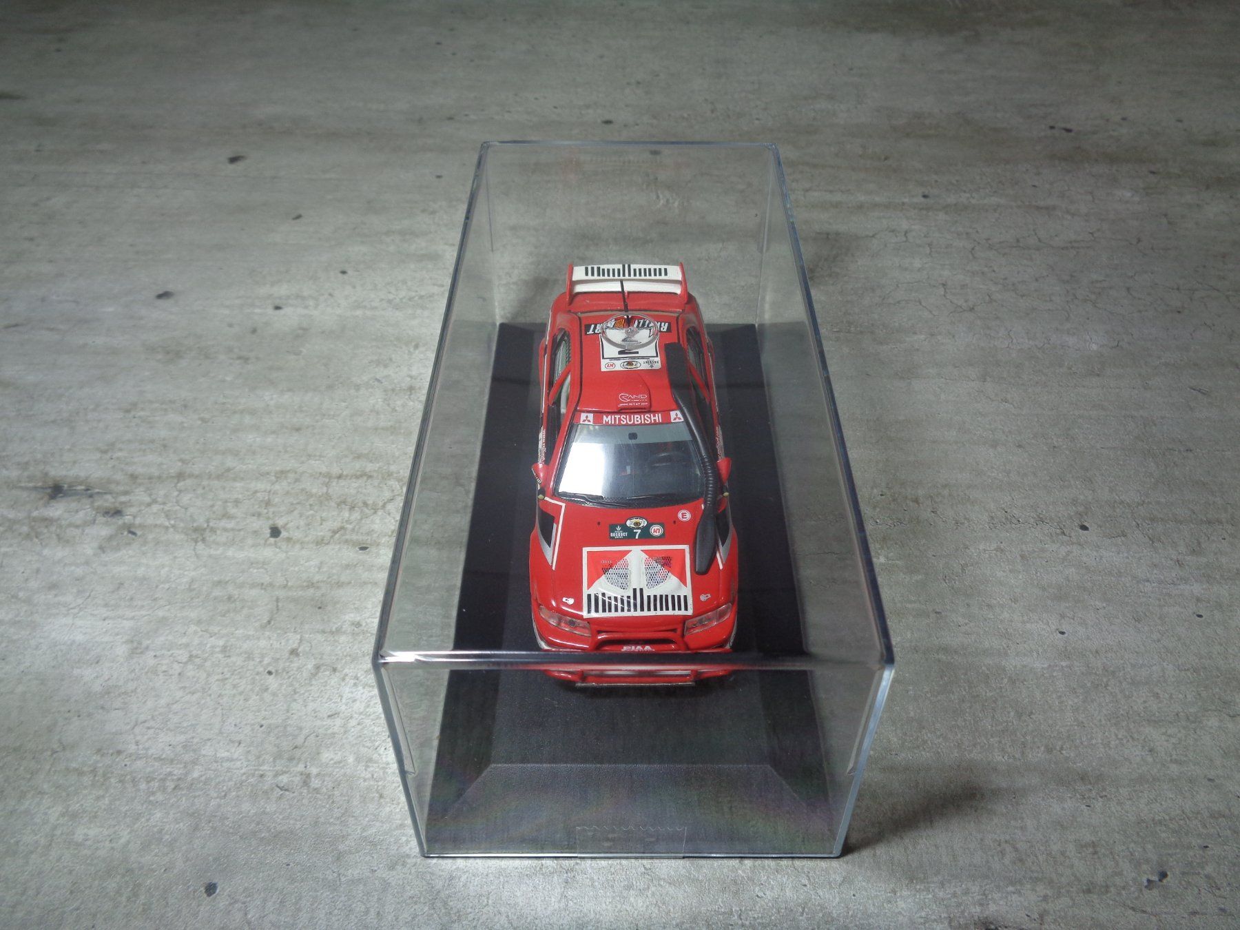 Mitsubishi Modellini d'auto: Ixo 1:43 Mitsubishi Lancer Evo VI Rallye – Usato da Reconvilier venduto da rallycar 5
