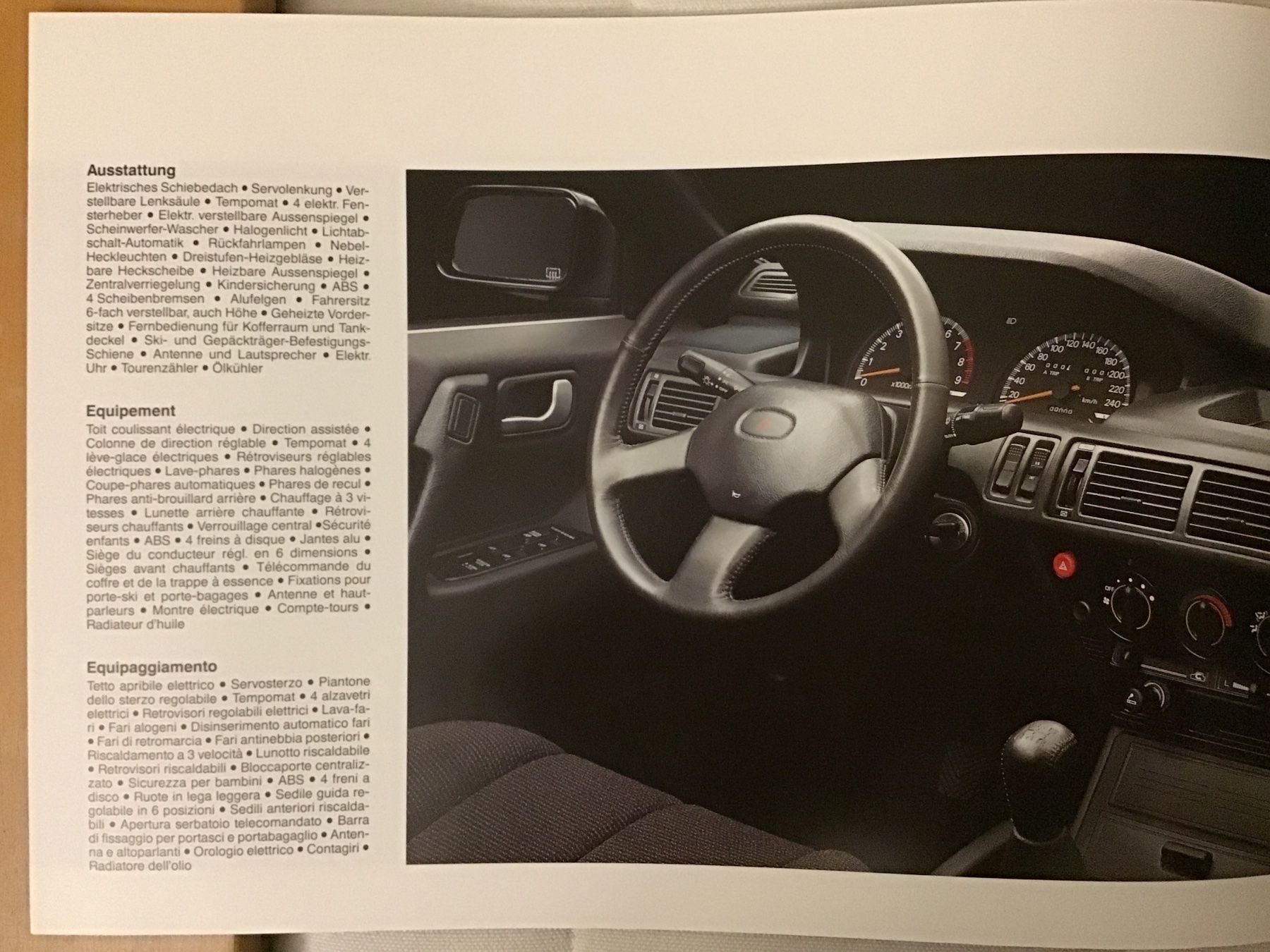 Mitsubishi Documenti: Mitsubishi Galant Hatchback 2000 Dynamic-4 8 Seiten Febr. 90 – Usato da Scherzingen venduto da Starseller62 3