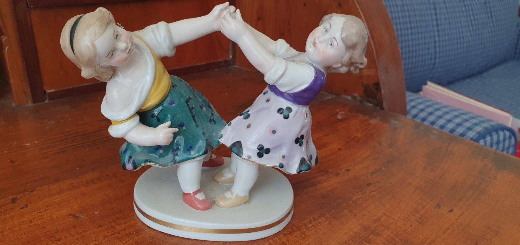 Karl Ens Statuette: Tanzende Porzellan Kinder Ens – Nuovo (secondo la descrizione) da Binningen venduto da Hofka64 1