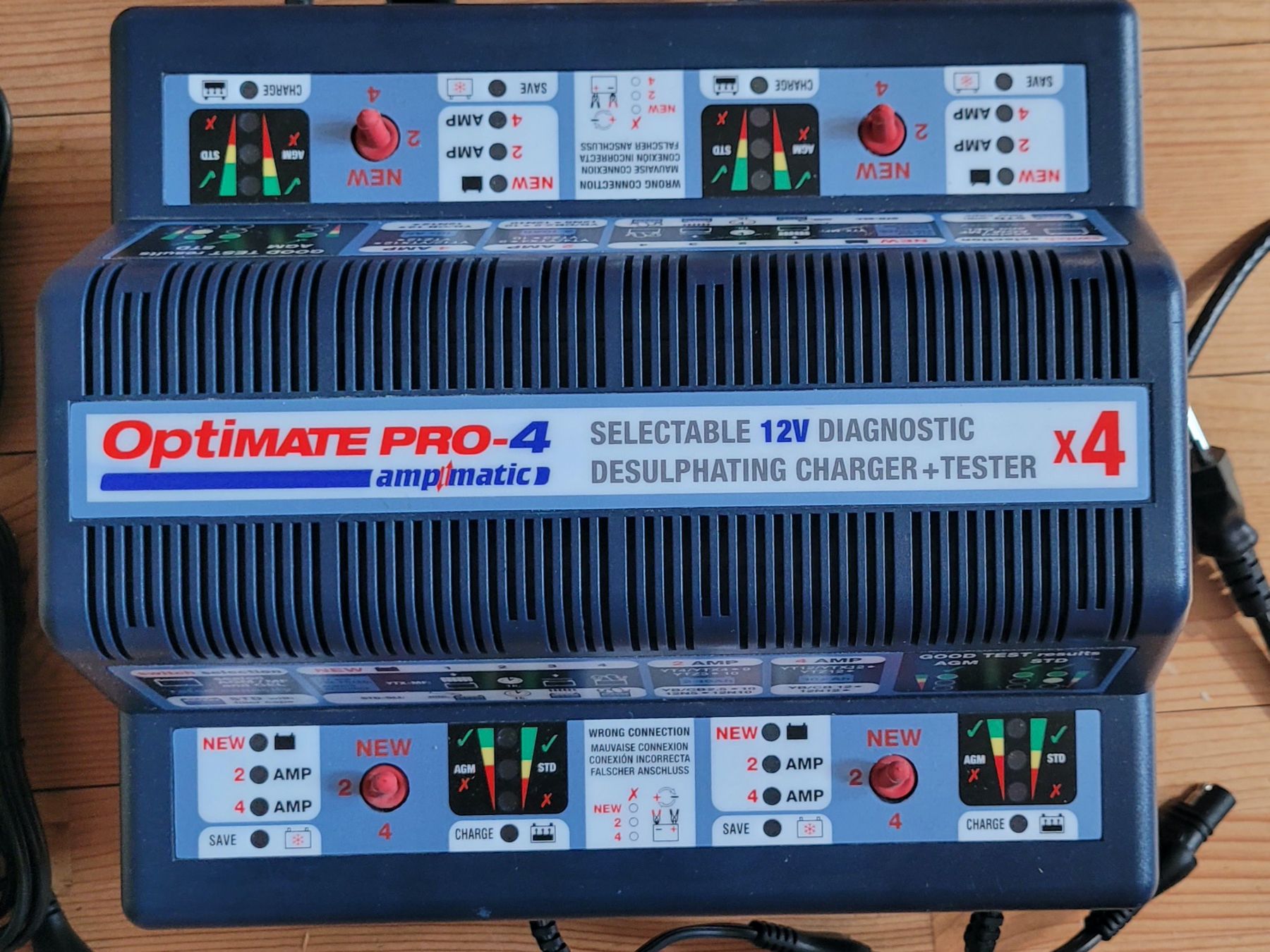 Chargeurs batteries: Tecmate Optimate Pro 4 Lade-und Testgerät – D'occasion à Bachenbülach par SoCal69 7