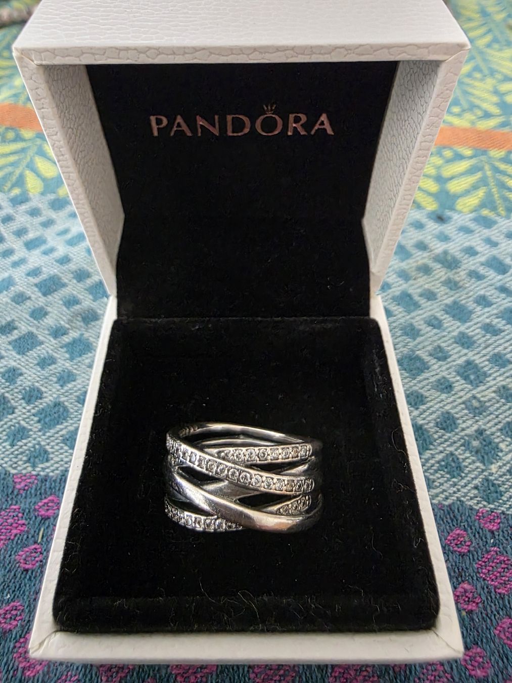 Pandora Anelli: Pandora Ring mit passenden Beads – Usato da Rikon im Tösstal venduto da Quimy68 1
