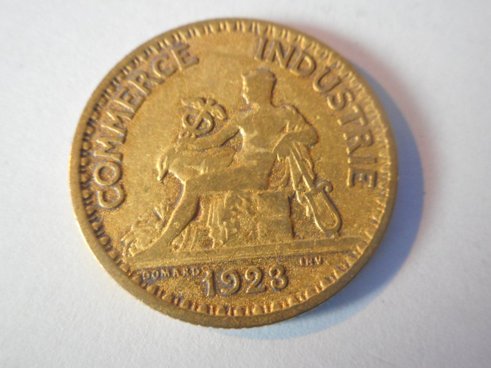 Alle Münzen: 1923  Bon pour 1 Franc – Gebraucht aus Kriegstetten von pizlad2010 1