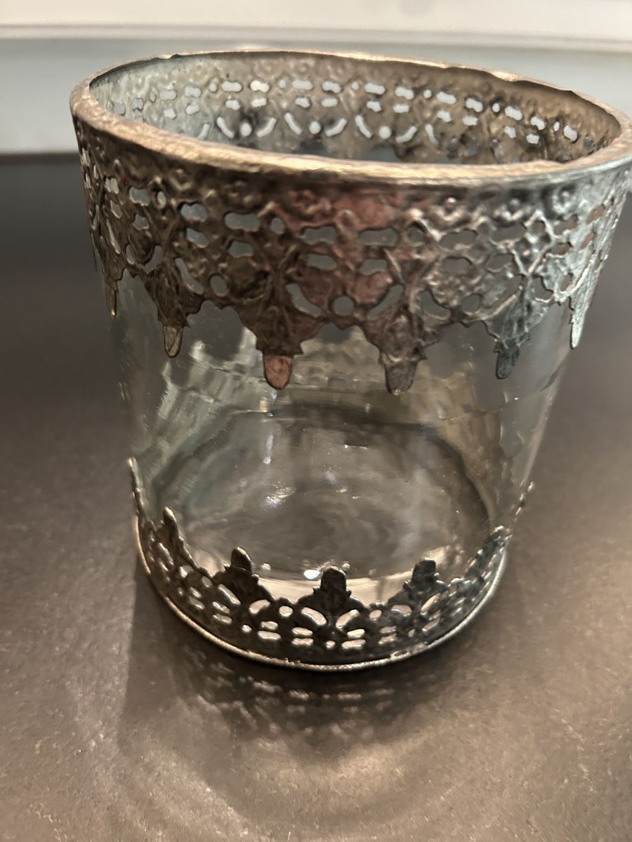 Tutte le decorazioni: Kerzenglas mit Metallverzierung – Usato da Brislach venduto da gre_t5pb 3