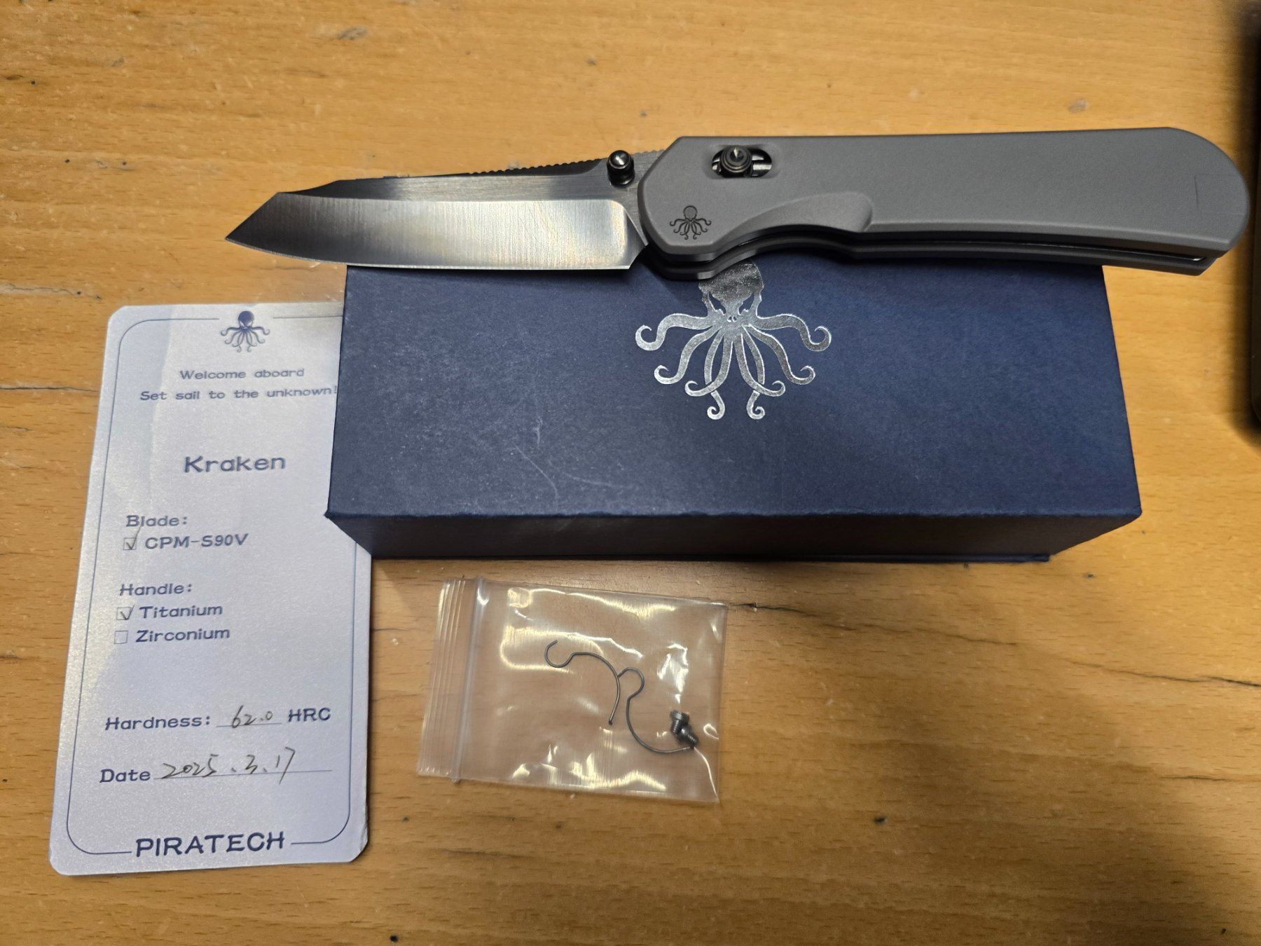 Couteaux de poche: Piratech Kraken Messer – Neuf (Voir description) à Ettingen par 1025andreas 1