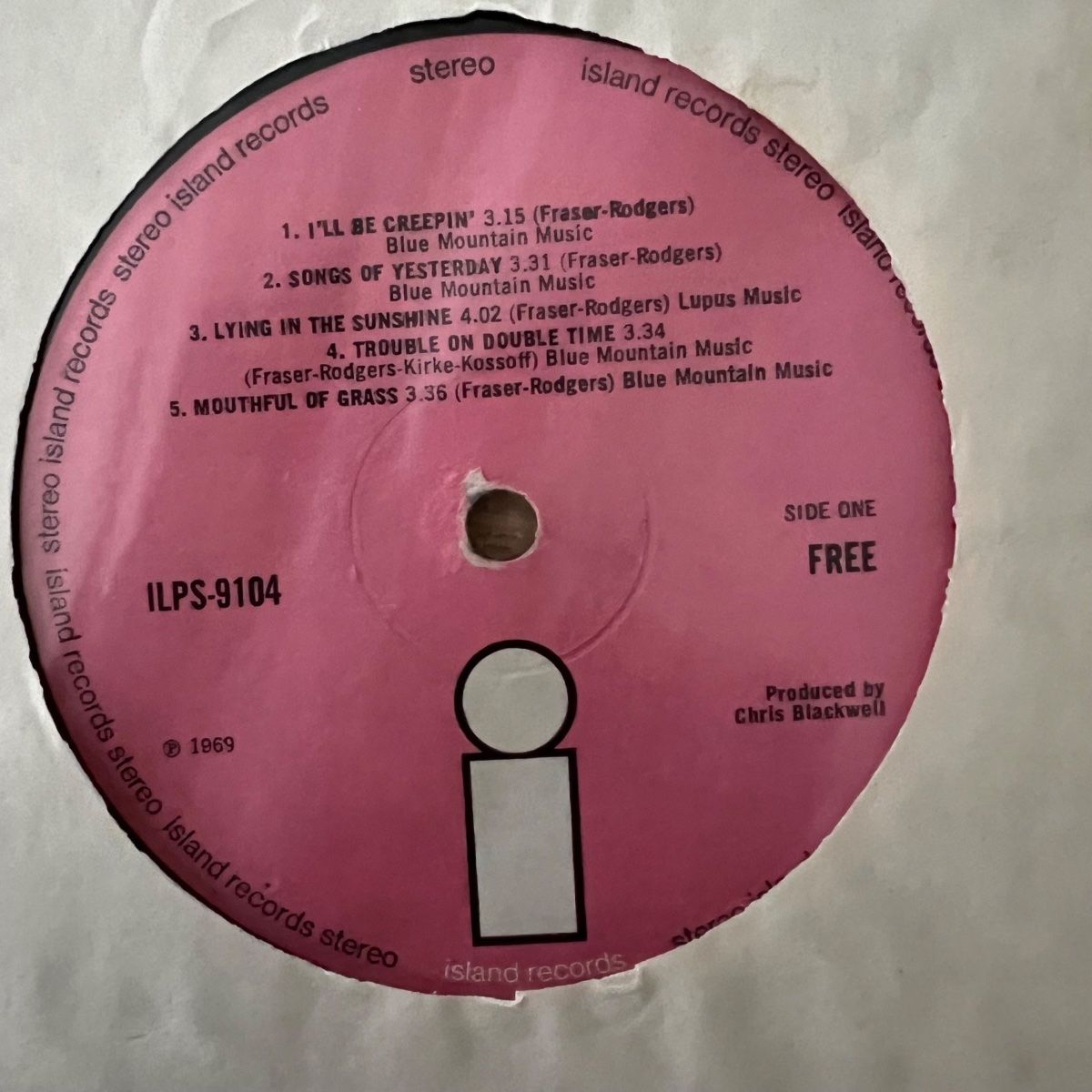 Vinyles: Free - Same / 1. UK-Press. 1969 - Nice Copy – D'occasion à Gais par soundcave57 4