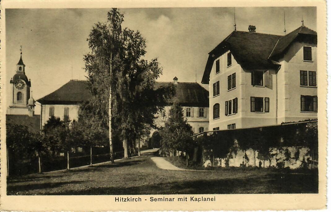 Cartoline postali: Hitzkirch - Seminar und Kaplanei – Usato da Hochdorf venduto da Ziegel-16