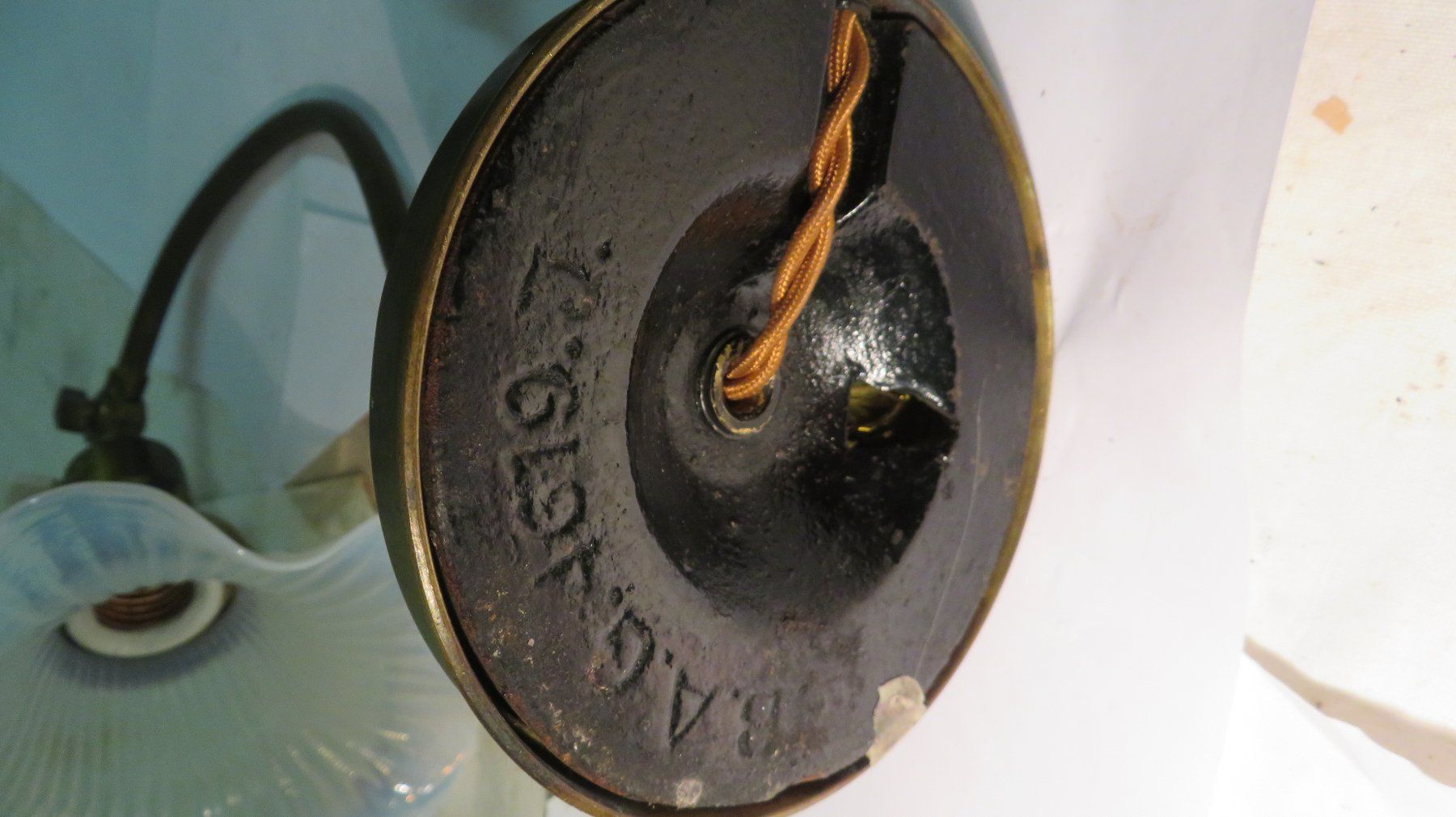 Bag Turgi Lampade: Tischlampe Jugendstil B.A.G. 4619 – Usato da Wetzikon ZH venduto da morda1954 4