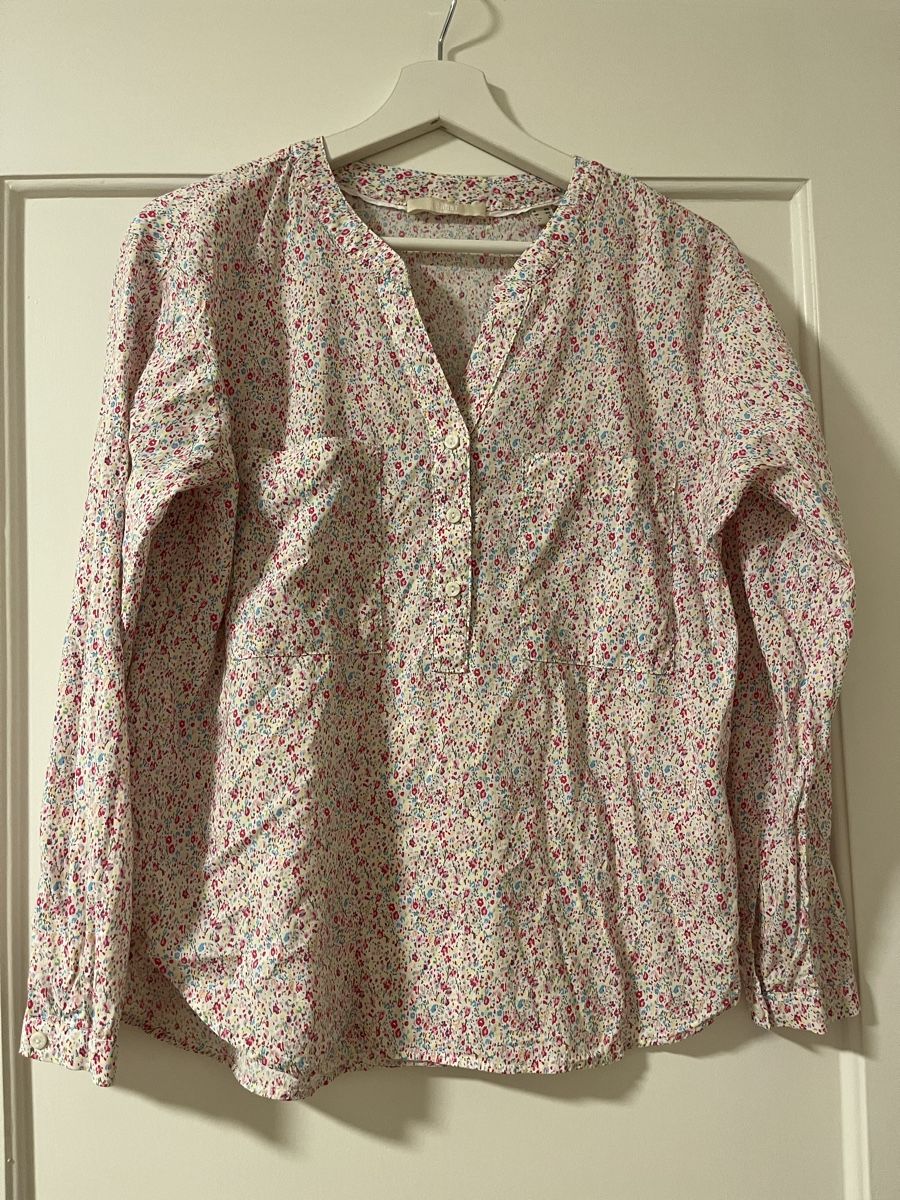 Esprit Camicette: Esprit Bluse, Gr. XS, Blumenmuster, Top Zustand – Nuovo (secondo la descrizione) da Zürich venduto da cla_99rd