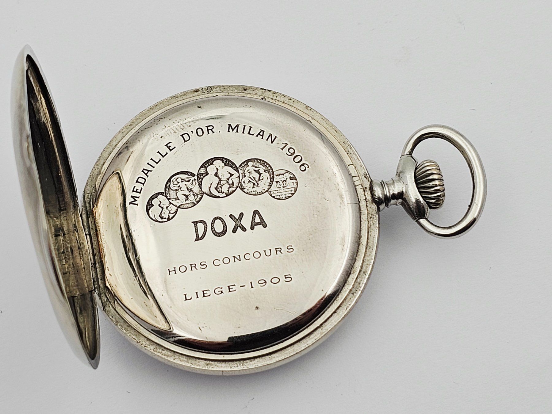 Doxa Orologi: Doxa Taschenuhr Handaufzug – Usato da Bassersdorf venduto da AnkerWatch 1