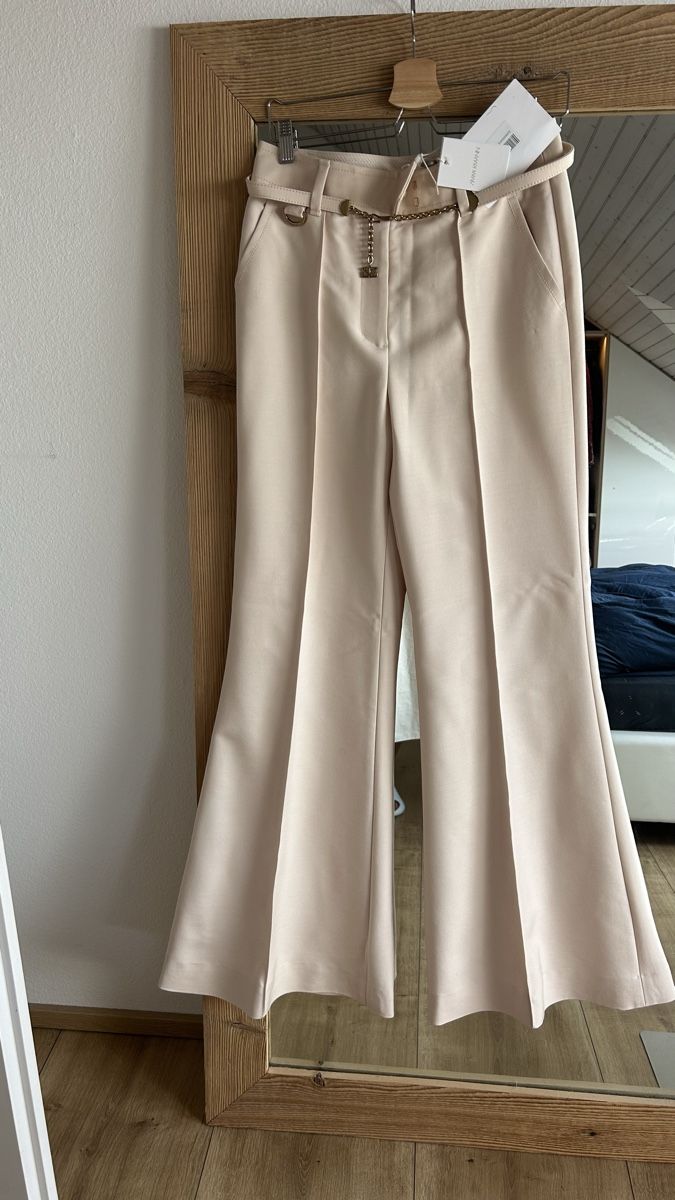 Pantalons: Pantalon large Lyrical Zimmermann Macadamia taille 2 – Neuf avec emballage d'origine à Arzier-Le Muids par kaczuszka 1