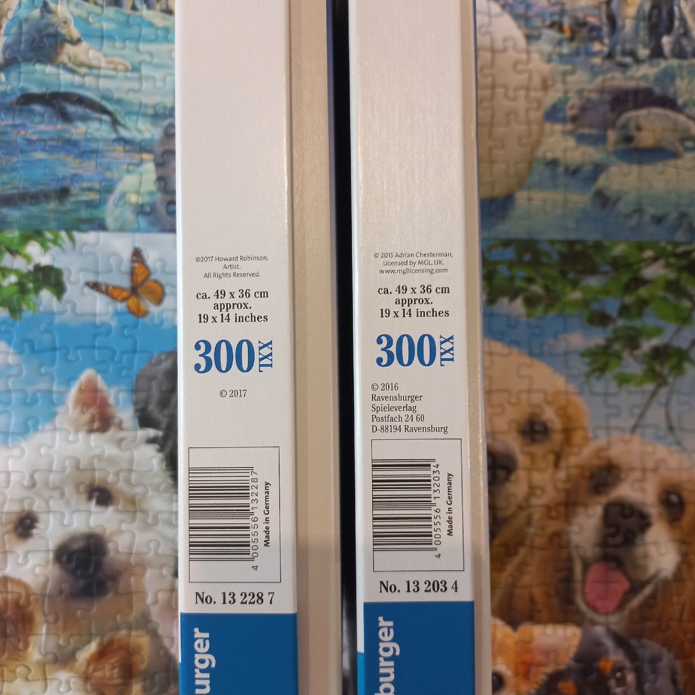 Ravensburger Puzzles: Ravensburger Puzzle 2×300 pièces  – Neu (gemäss Beschreibung) aus Dompierre FR von fat_xth5 4