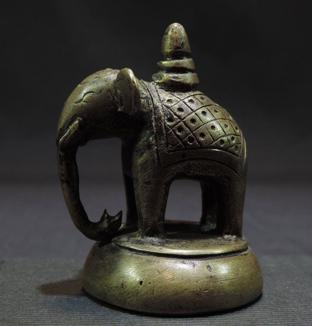 Statuette: Laos Elefant, Opium Gewicht – Usato da Duggingen venduto da roterbambus 2