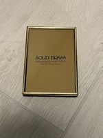 Cadre photo en laiton massif Solid Brass 9 × 13 cm
