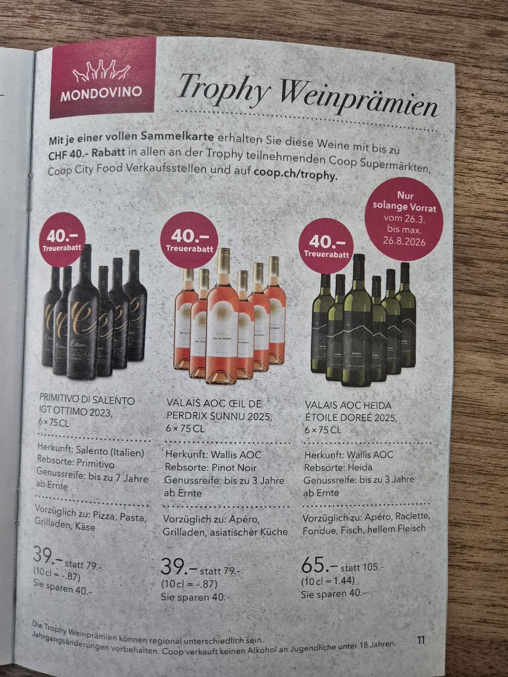 Coop Sammelmarken & -punkte: Coop Neue TROPHY Küche  1 volle Karte – Neu und originalverpackt aus Steffisburg von Mallekobold 8