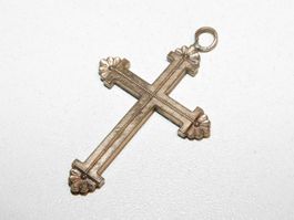 Kreuz Anhänger alter Kreuz Anhänger  4.5 x 2.5 cm