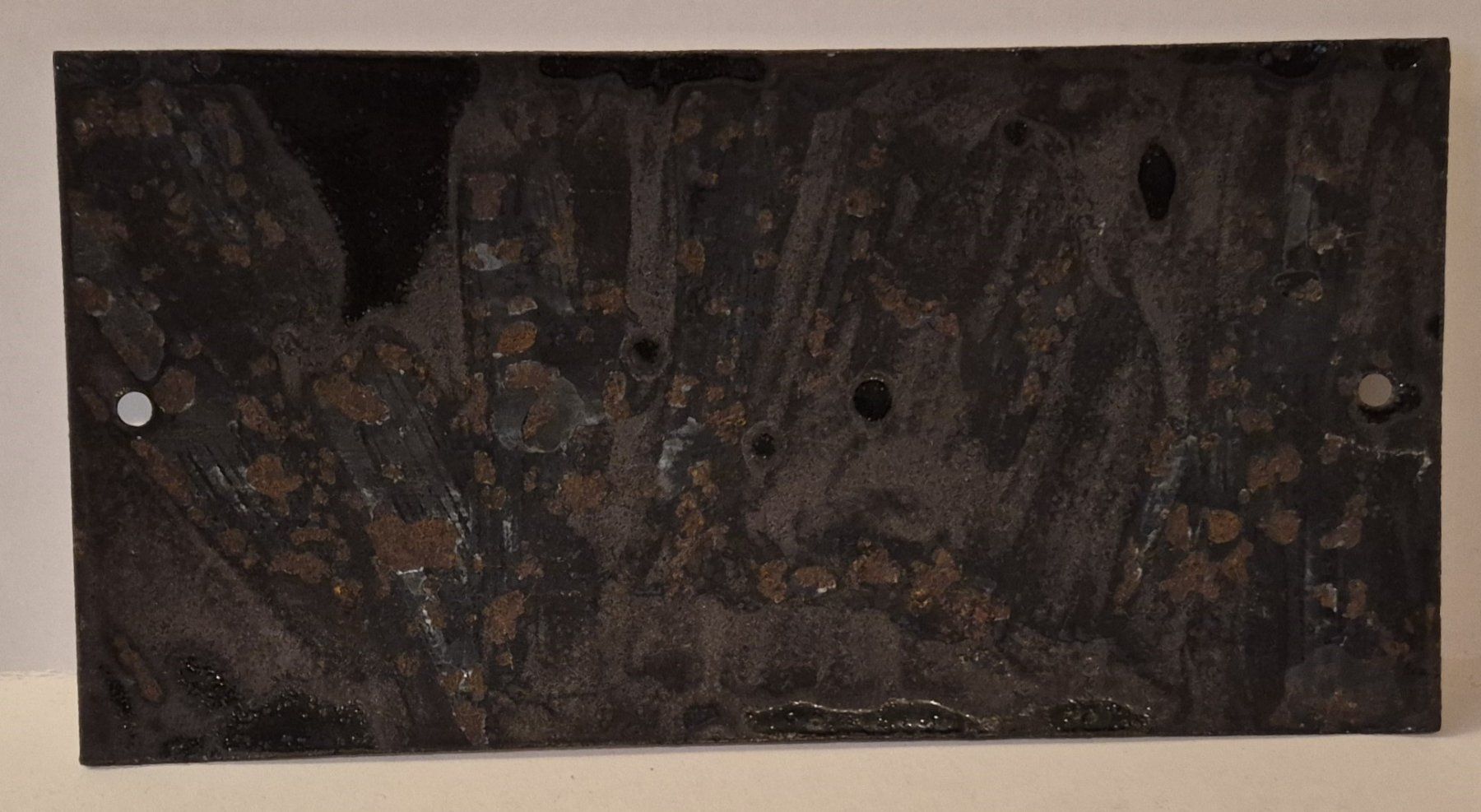 Insegne: Antikes Emaille Schild "Nicht anklopfen" – Usato da Basel venduto da Kurioses 2