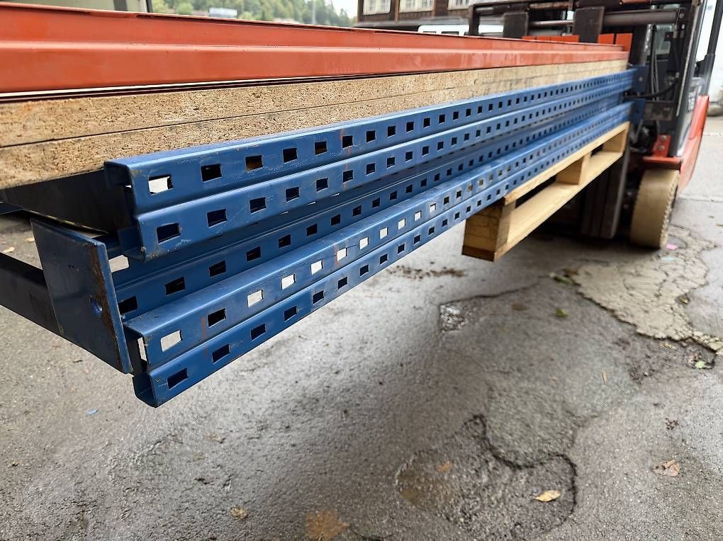Scaffali: Palettenregal inkl Spanplatte 560x80xH250cm – Usato da Necker venduto da liq24 3