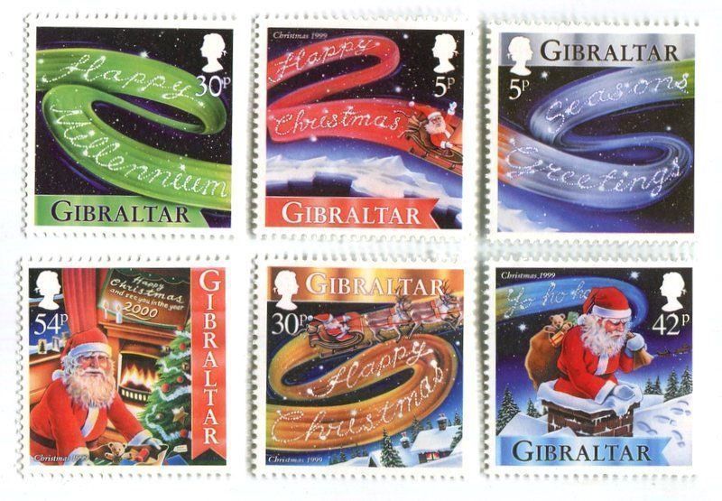 Tutti i francobolli: Briefmarken "Weihnachtsmann". Gibraltar. – Nuovo e nell'imballaggio originale da Basel venduto da Butsch5