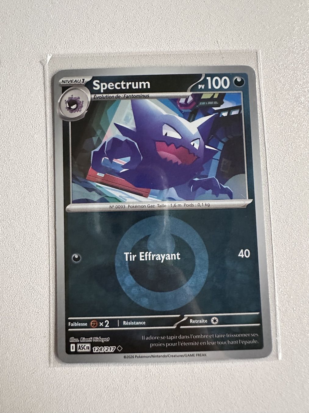 Pokémon Carte collezionabili: Spectrum ASC 124/217 FR dark type symbol – Nuovo (secondo la descrizione) da Zürich venduto da 05t_bwx2