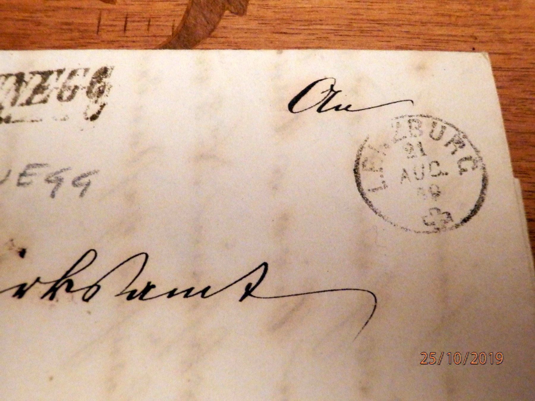 Timbri: Brief o. Marke, Balkenstempel "BRAUNEGG" – Usato da Ueberstorf venduto da dinbau 2