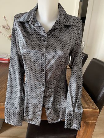 Chemise  habillée Nadia Nardi T40 Neuve, grise foncée