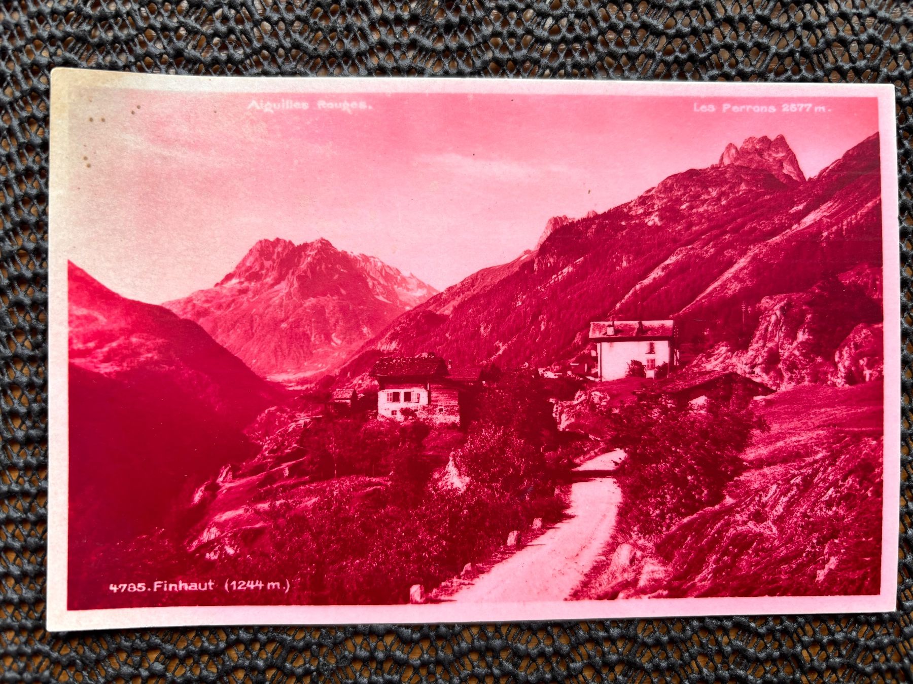 Ansichtskarten: Ancienne carte postale Finhaut – Gebraucht aus Châtel-St-Denis von Vaillant1
