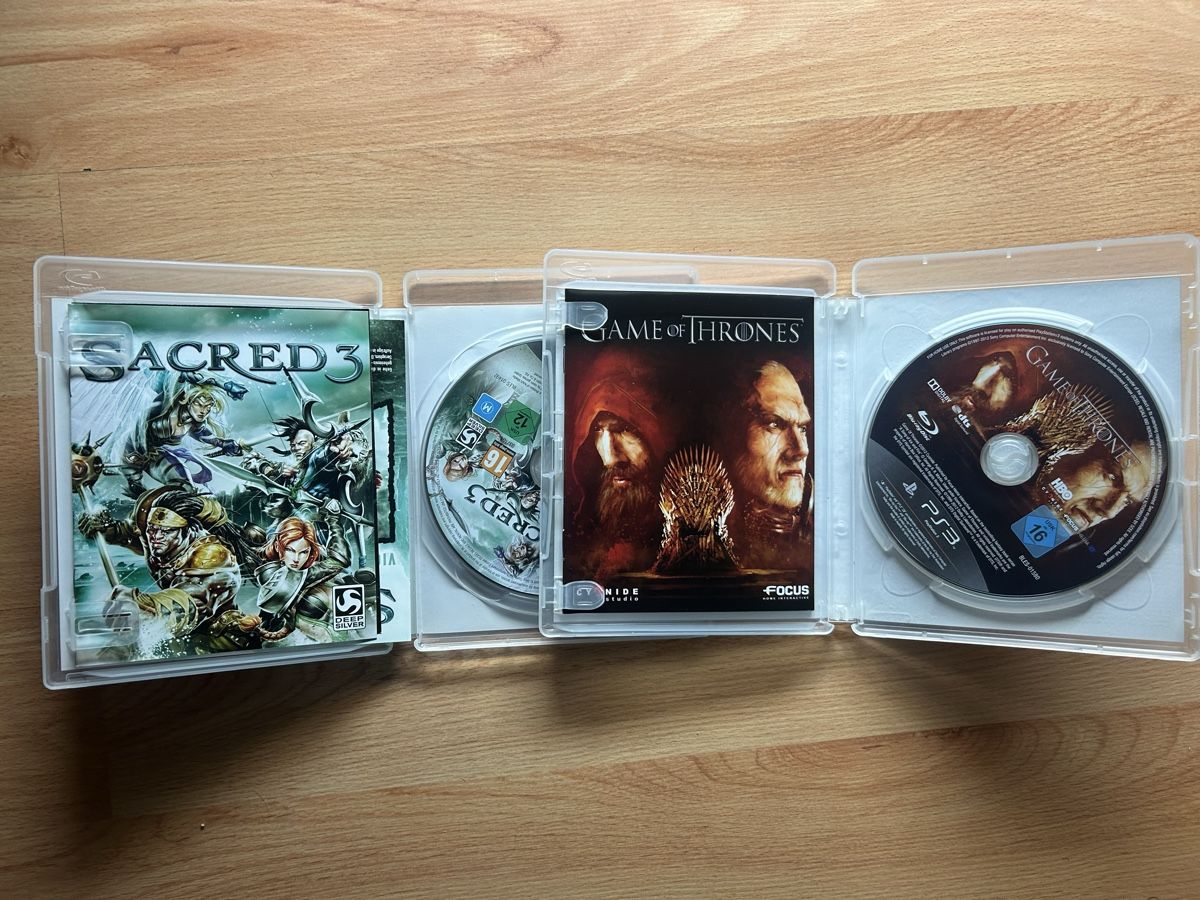 Sony Giochi: PS3 Games: Sacred 3 First Edition & Game of Thrones – Usato da Schötz venduto da lor_z95g 1