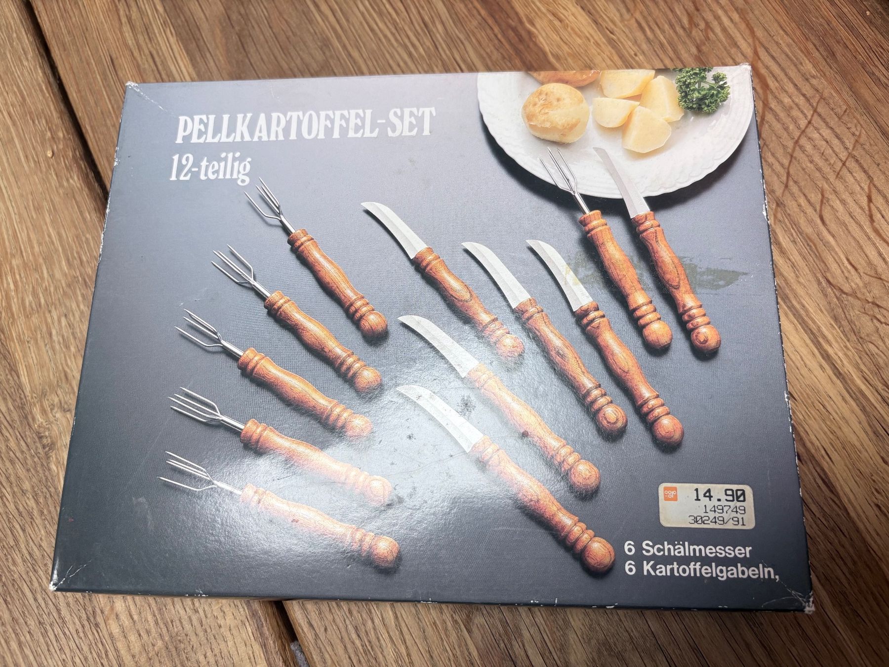 Set di posate: Pellkartoffel set 12 teilig – Usato da Nänikon venduto da Lixors 4