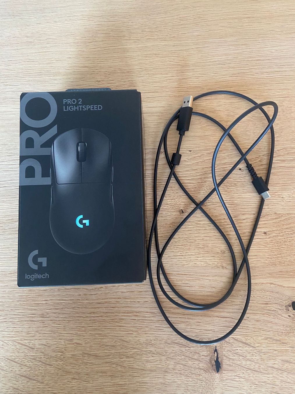 Logitech Souris: Logitech Pro 2 Lightspeed- fast neuwertig, schwarz – D'occasion à Stettfurt par mxgraegg