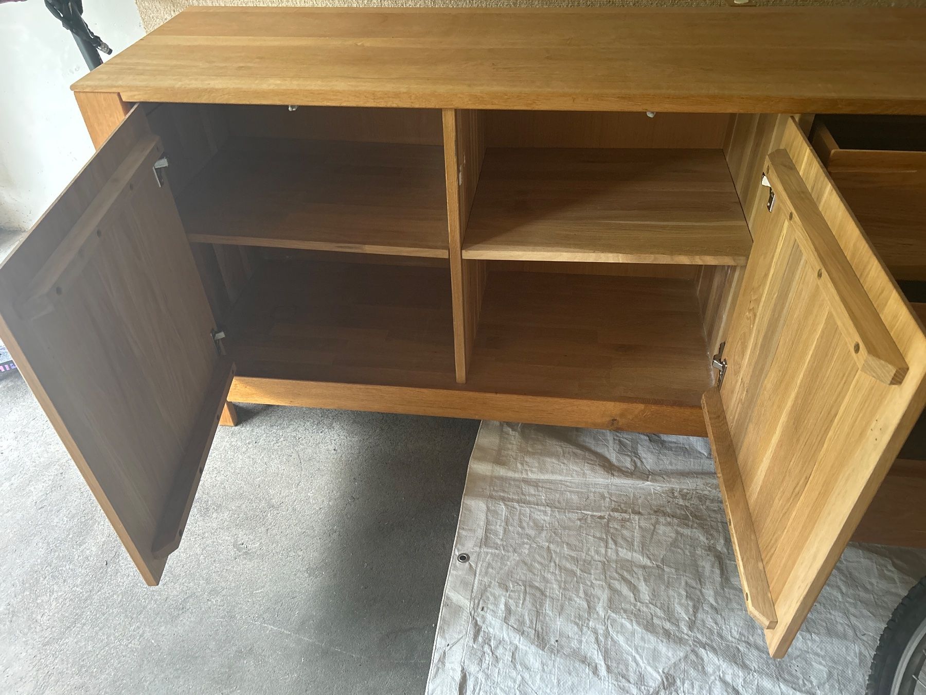 Credenze: Massive Eiche Sideboard Schrank Echtholz Landhausstil 3 T... – Usato da Oberwil BL venduto da moi_5mv5 3