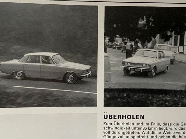 Rover Documenti: ROVER P6 2000 TC Automatic Grossformat-Prospekt auf deutsch – Usato da Langenthal venduto da Andreasdavidk 3