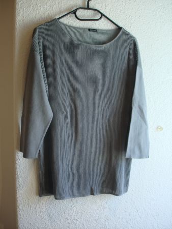 GC FONTANA leichter Strickpullover, silbergrau, Gr. M