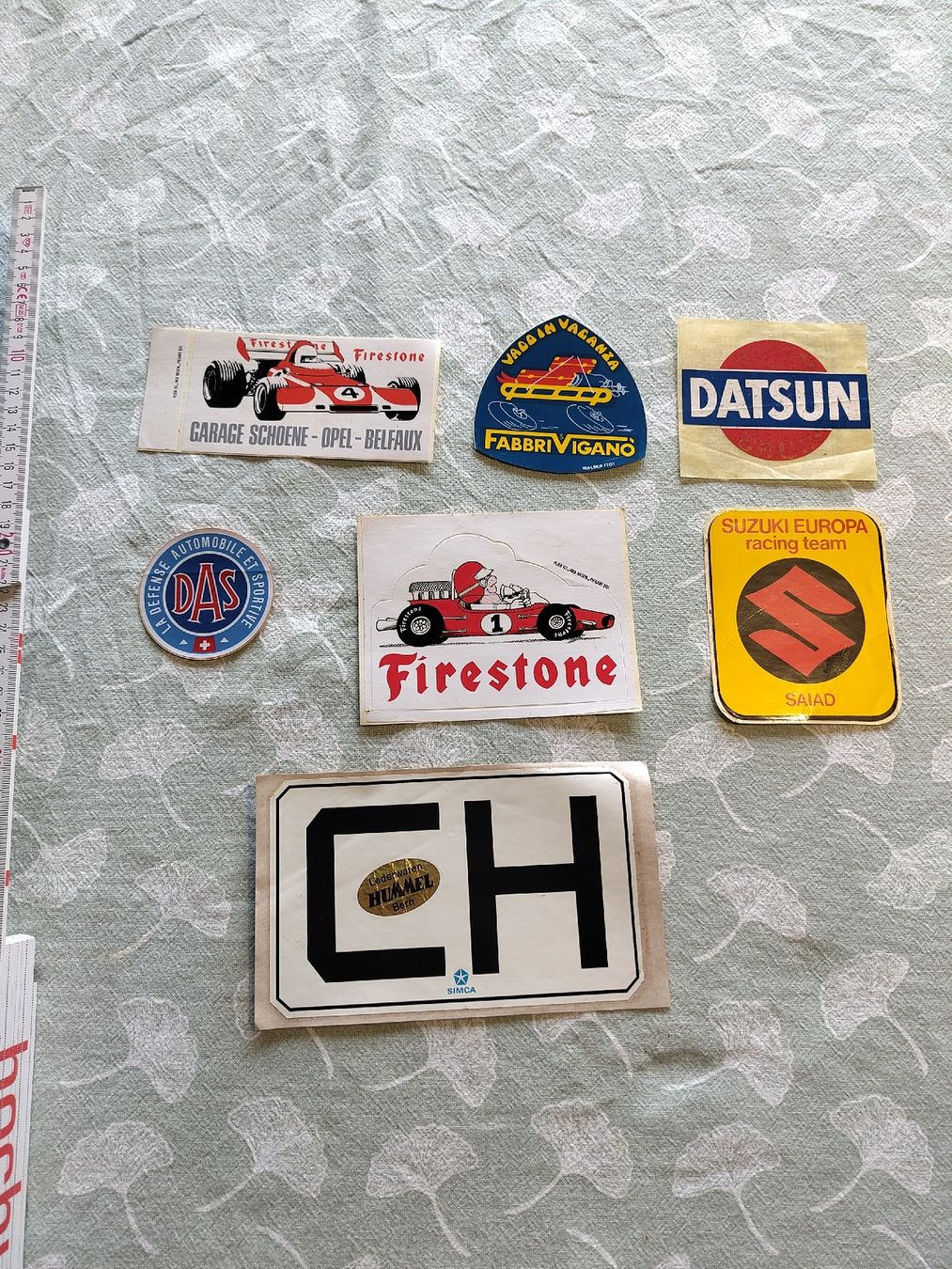Aufkleber: Diverse Sticker Set Racing Rallye Oldtimer  – Gebraucht aus Biel/Bienne von DoNa82