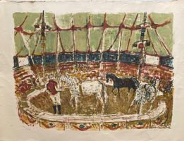 Schmid Henri (1924-2009)  Lithographie Handsigniert 1971