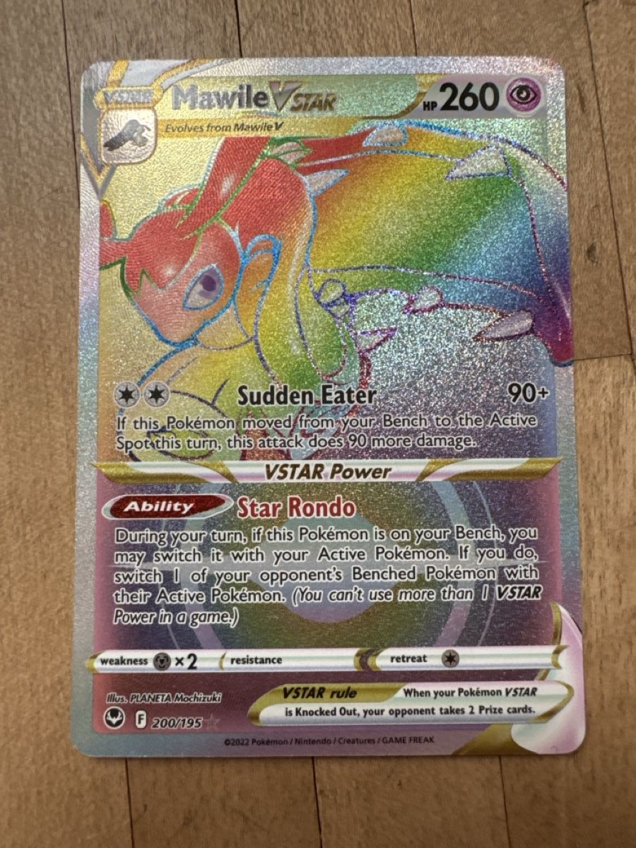 Pokémon Carte collezionabili: Mawile VSTAR Rainbow✨ – Nuovo (secondo la descrizione) da Lyssach venduto da Chafurrer